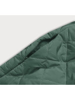 Zelená prošívaná bunda s límcem (AG8-8010)