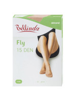 Jemné strečové punčochové kalhoty FLY PANTYHOSE 15 DEN - BELLINDA - almond