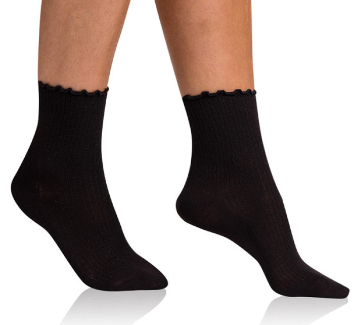 Dámské ponožky FANCY MODAL SOCKS - BELLINDA - černá