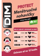 Noční i denní menstruační kalhotky DIM MENSTRUAL NIGHT SLIP - DIM - tělová