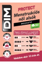 Noční i denní menstruační kalhotky (boxerky) DIM MENSTRUAL NIGHT BOXER - DIM - černá