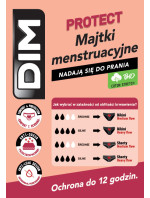 Noční i denní menstruační kalhotky (boxerky) DIM MENSTRUAL NIGHT BOXER - DIM - tělová