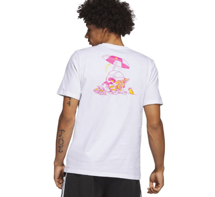 Adidas Lil Stripe Spring Break Graphic Basketbalové tričko s krátkým rukávem M IC1868