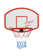 Kimet Street Ball basketbalová deska + obroučka červená a bílá