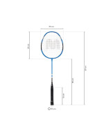 Badmintonový set Meteor 16837