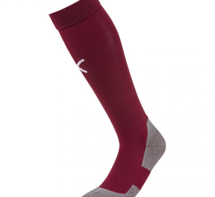 Pánské fotbalové ponožky Liga Socks Core 703441 09 burgundy - Puma