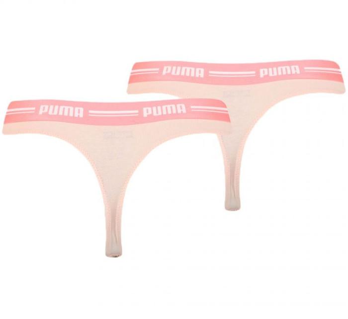 Dámské kalhotky String 2P Pack 907854 06 růžová - Puma