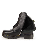 Dámské zateplené kožené boty W PAW80A - Filippo