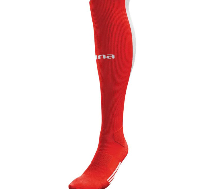 Červenobílé ponožky Duro 0A875F - Zina