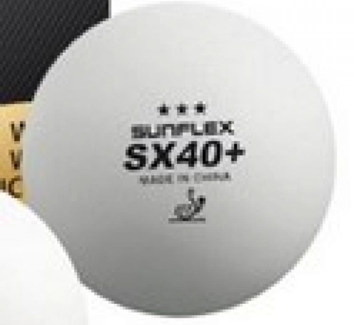 Míček na stolní tenis Sunflex *** 3 ks. S33306