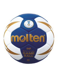 Molten handball - oficiální zápasový míč IHF H2X5001-BW