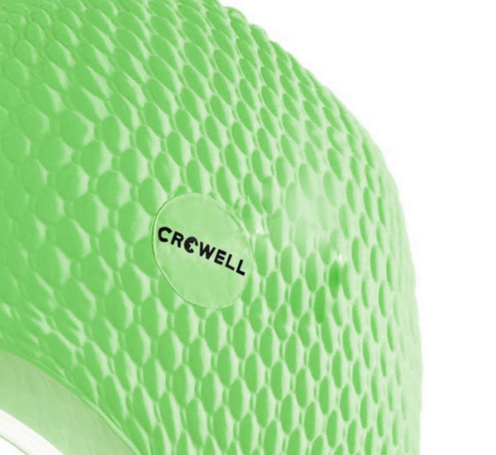 Plavecká čepice Crowell Java Bubble ve světle zelené barvě.7