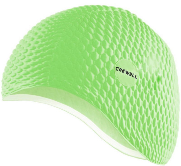 Plavecká čepice Crowell Java Bubble ve světle zelené barvě.7