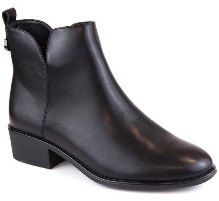 Dámské zateplené boty W SK418A černé - Sergio Leone
