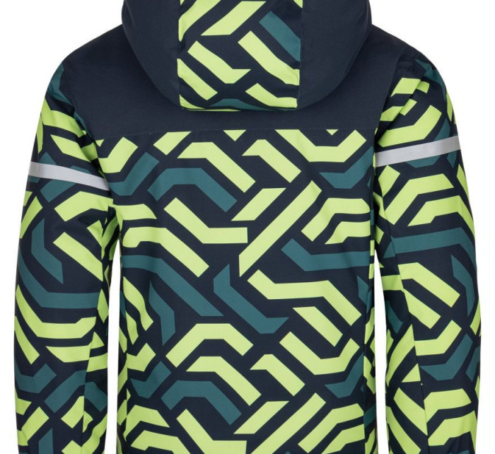 Chlapecká lyžařská bunda ATENI-JB Tmavě zelená - Kilpi
