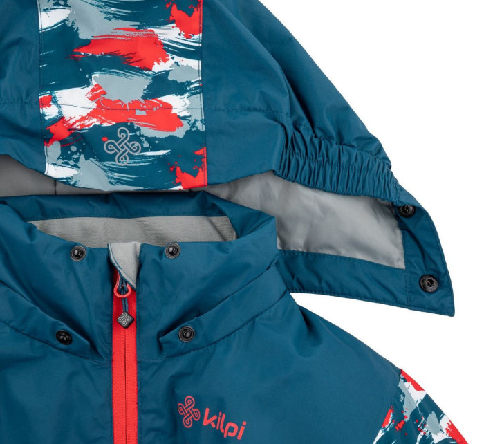 Chlapecká lyžařská bunda Ateni-jb tyrkysová - Kilpi