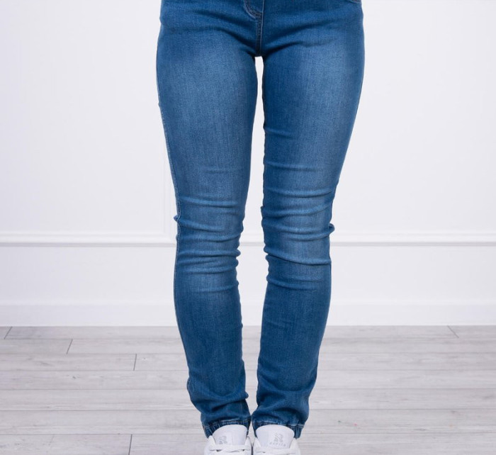 Džínové kalhoty s džínovým pasem