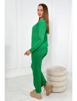 Svetr set mikina + kalhoty zelený