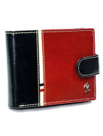 Pánské peněženky 323L RBA D BLACK RED černá