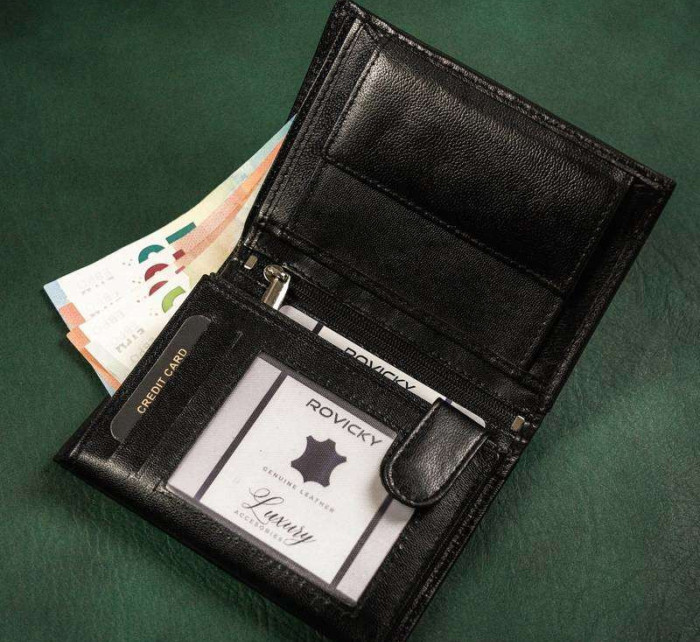 Pánské peněženky [DH] N4 P GOAN černá