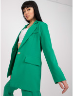 Dámský kabát DHJ MA 15556 světle zelený