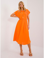 DHJ SK 19002 šaty.31 oranžová