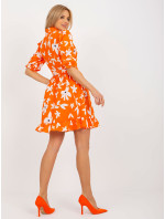 LK SK 508923 šaty.87 oranžová