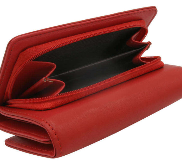 Dámské peněženky PU peněženka SF 1077 DNM červená