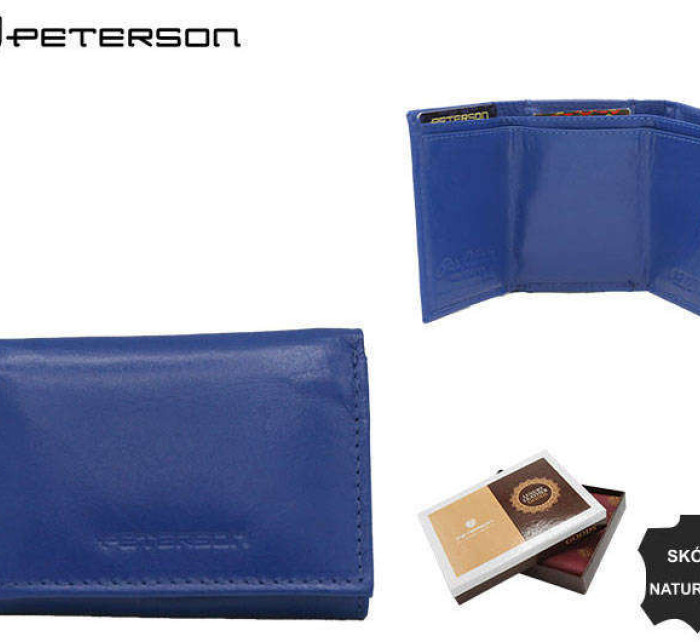 *Dočasná kategorie Dámská kožená peněženka PTN RD 200 MCL modrá
