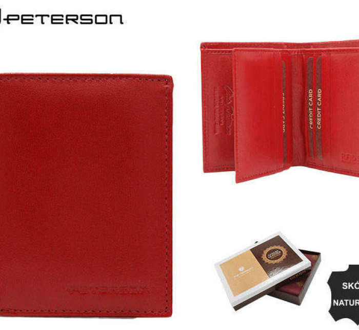 *Dočasná kategorie Dámská kožená peněženka PTN RD 290 GCL červená