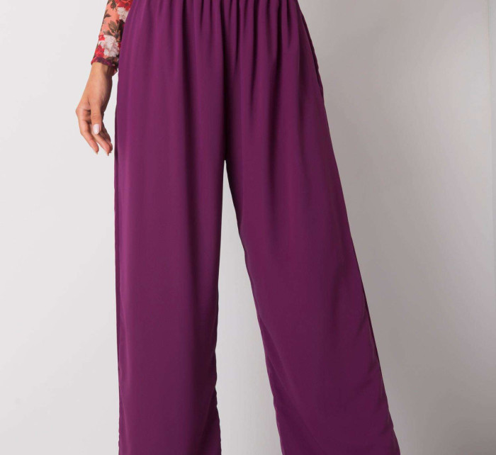 RO kalhoty SP 8012.91P tmavě fialová