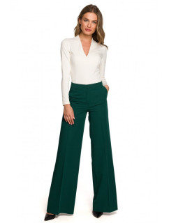 S311 Široké kalhoty - zelené