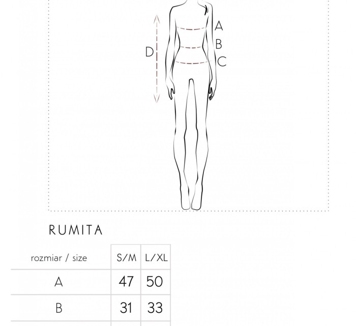 Černohnědé šaty Rumita - Merribel