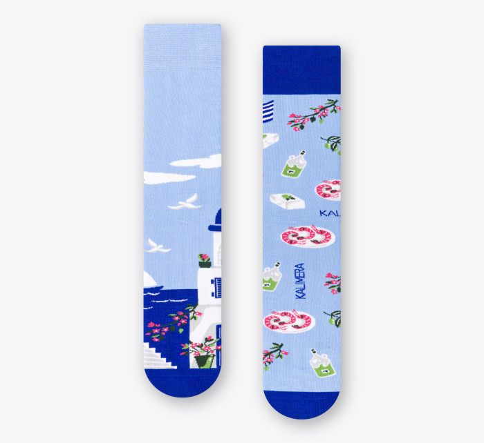 Ponožky Santorini 078-A063 Modrá - Více
