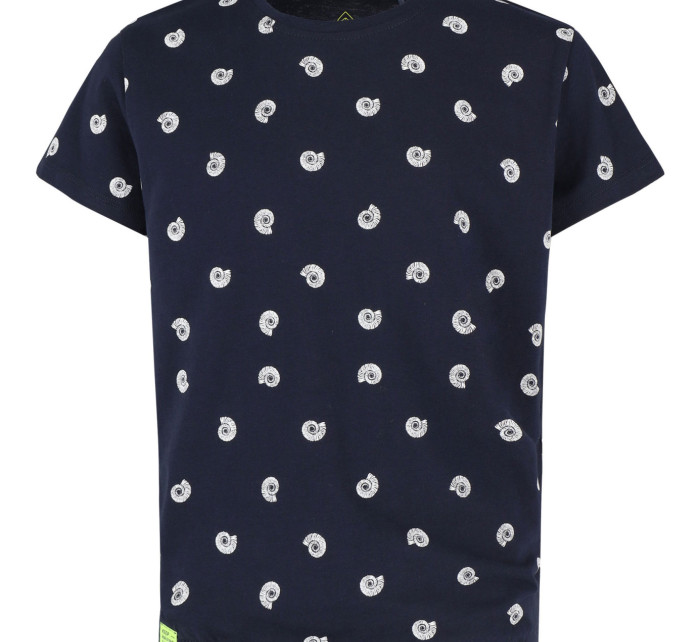 Volcano Regular T-Shirt T-Seashell Junior G02367-S22 Navy