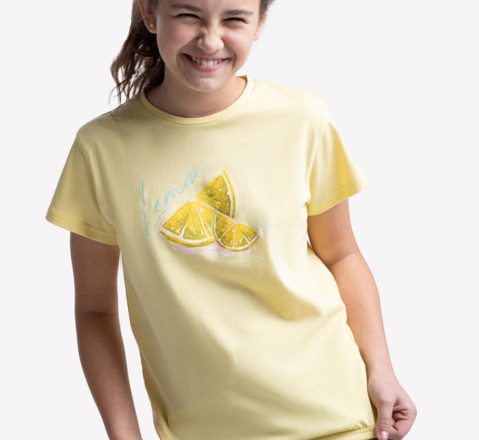 Volcano Regular T-Shirt T-Lemon Junior G02473-S22 Yellow Light