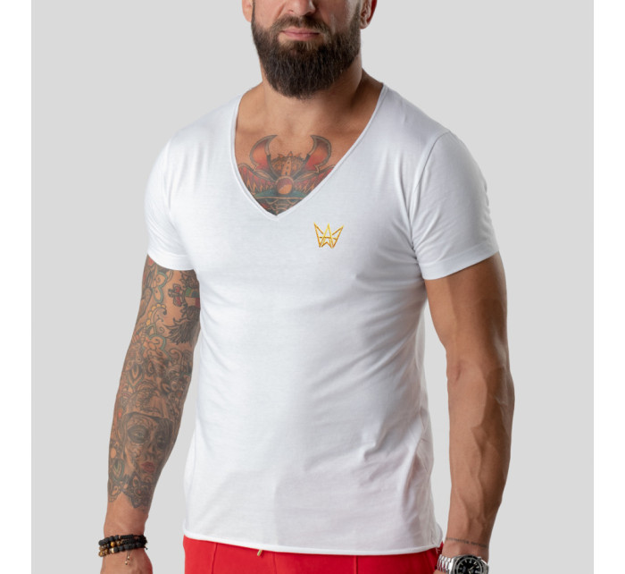 TRES AMIGOS WEAR tričko s oficiálním výstřihem Bílá