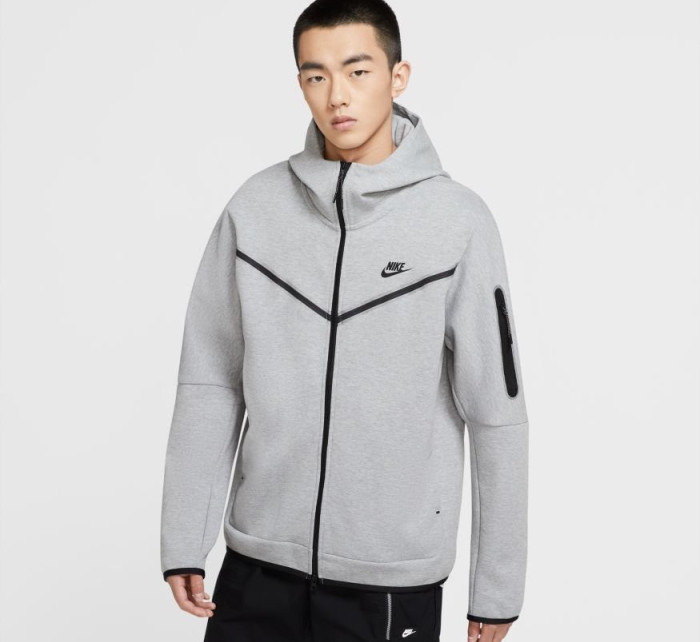 Mikina s kapucí Nike Tech Fleece CU4489-063 Grey