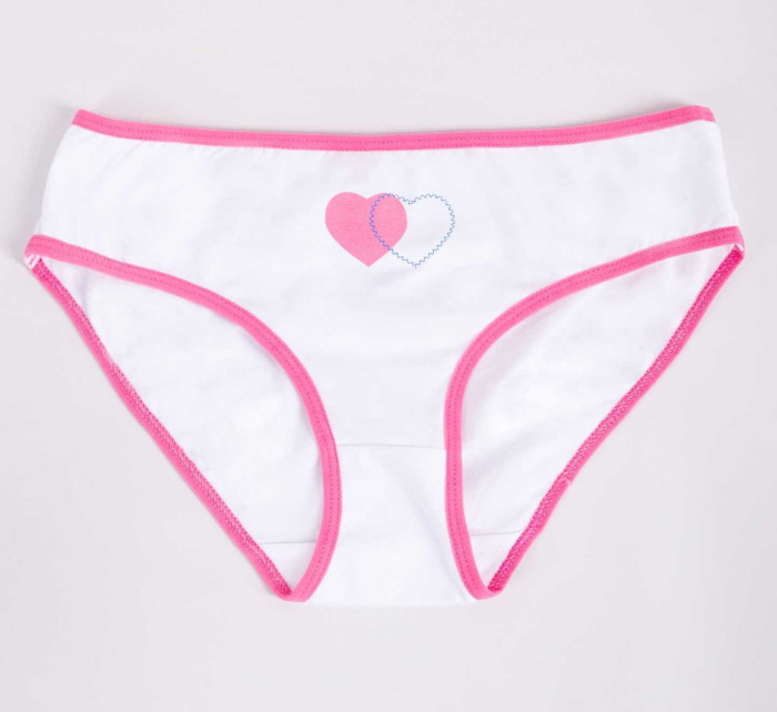 Yoclub Bavlněné dívčí kalhotky 3-pack BMD-0034G-AA30-002 Vícebarevné
