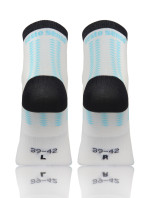 Sesto Senso Ponožky SKB_01 White/Navy Blue