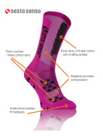 Sesto Senso Sportovní ponožky SKB_02 Pink