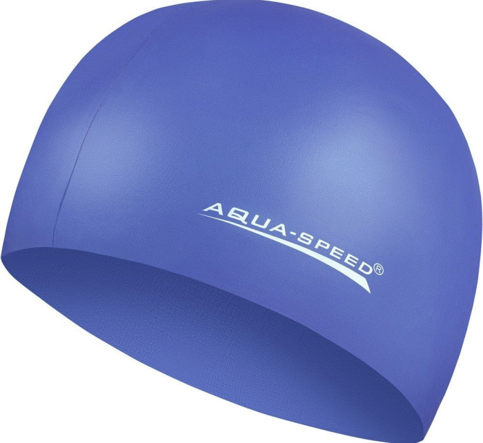 AQUA SPEED Plavecká čepice Mega Navy Blue Pattern 17