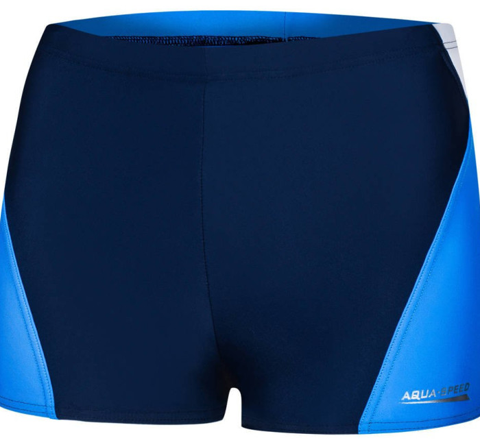 AQUA SPEED Plavecké šortky Alex Navy Blue/Blue/White Pattern 452
