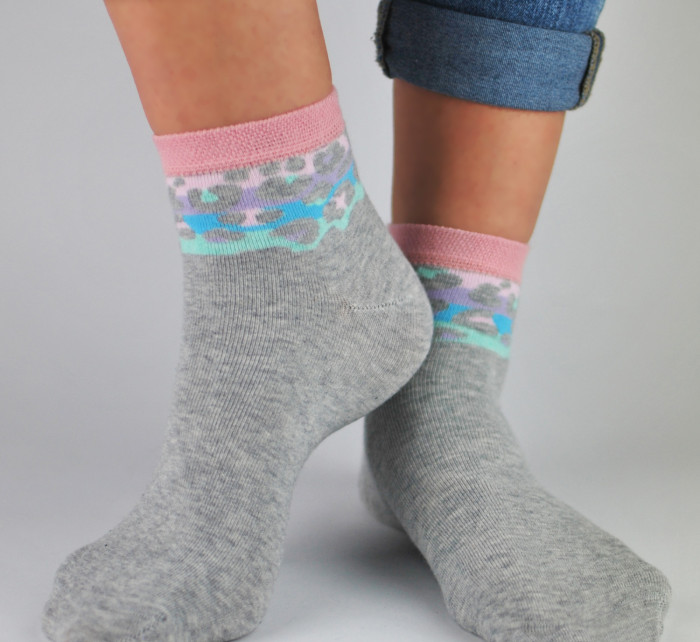 NOVITI Ponožky SB023-W-02 Grey