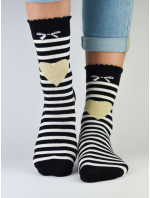 NOVITI Ponožky SB059-W-03 černé