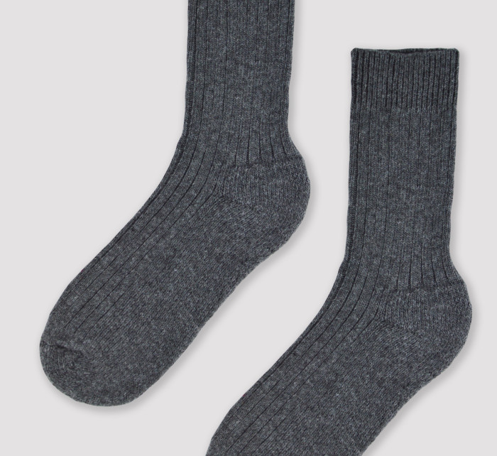 NOVITI Ponožky SW001-W-09 Grey Melange