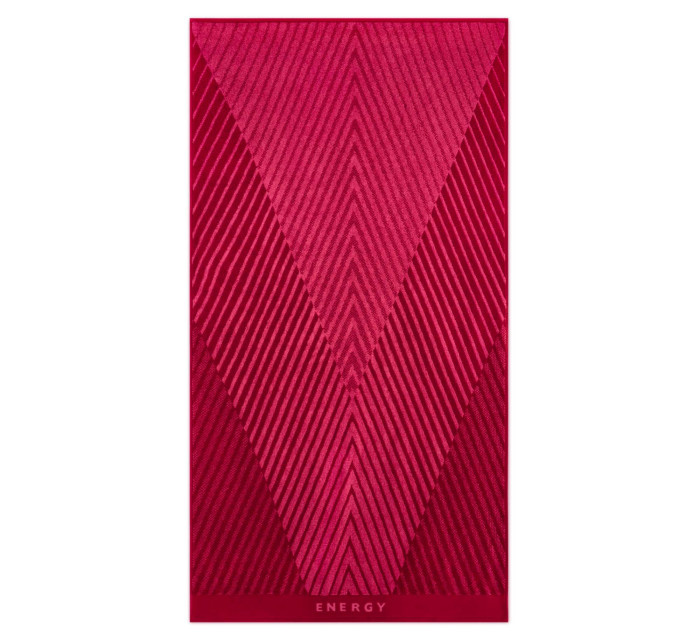Zwoltex Gym Bench Towel Energy AB Červená/růžová