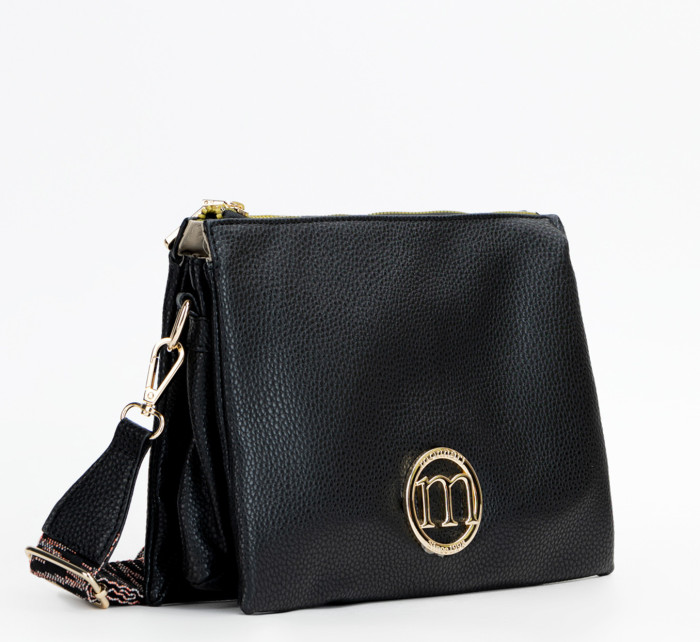 Monnari Bags Dámská kabelka s logem značky Monnari Black