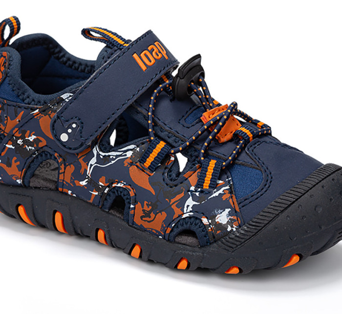 Dětské sandály LOAP LILY Modrá/Oranžová