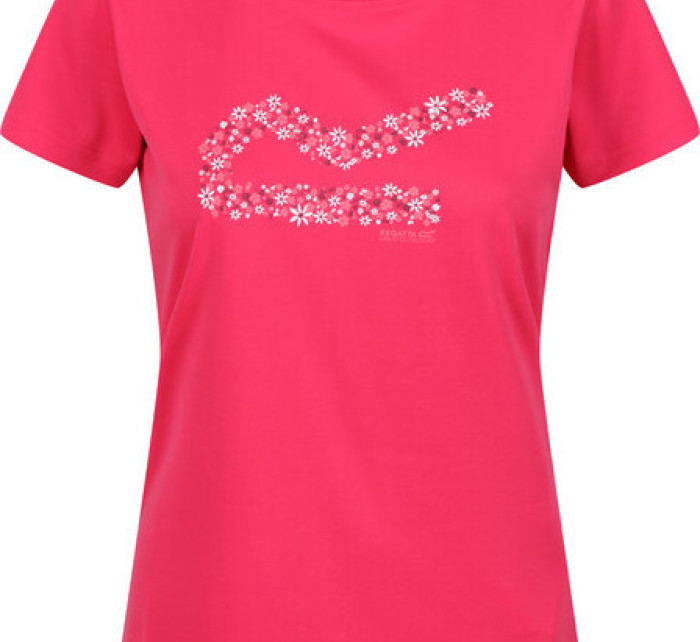 Dámské tričko RWT253 Womens Fingal VI TIE růžové